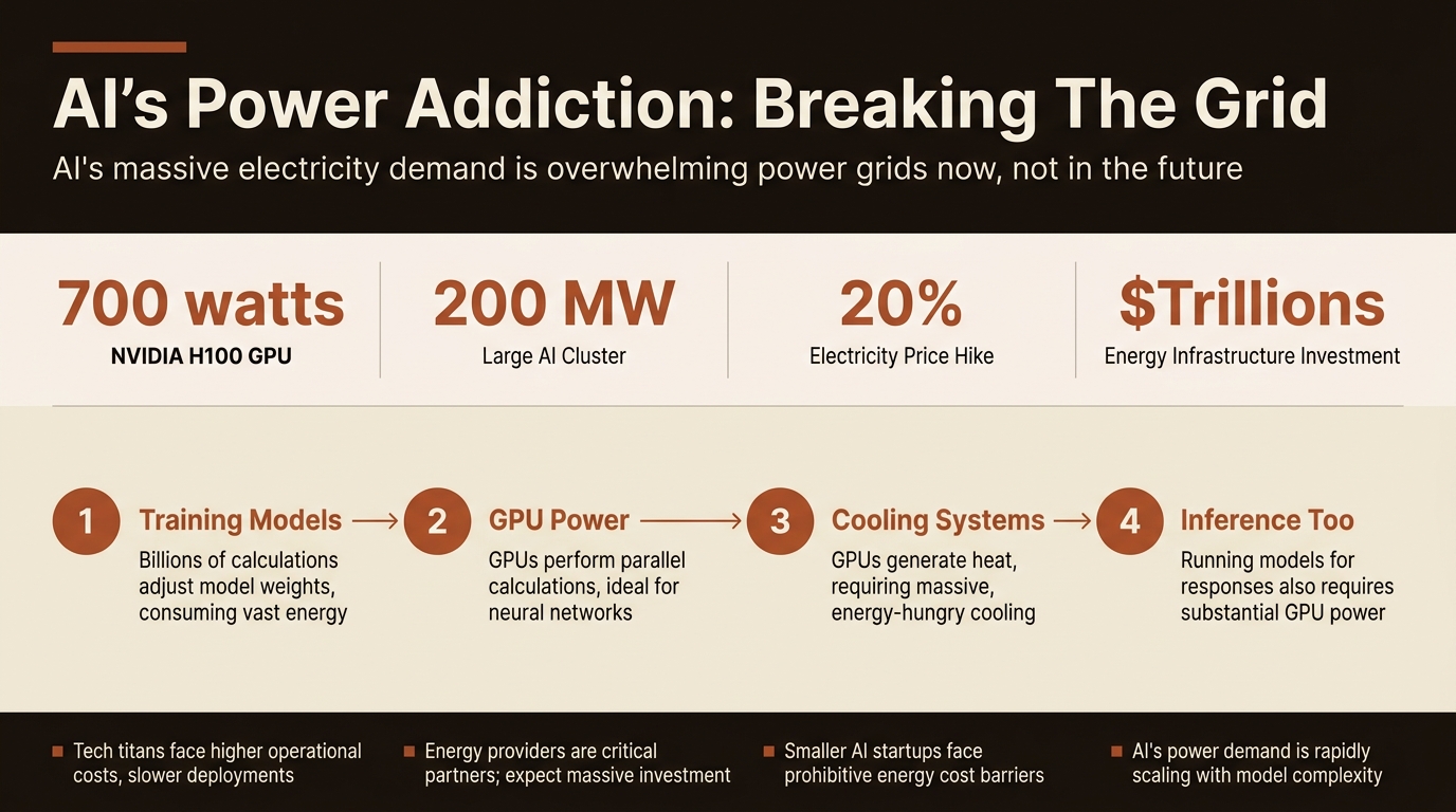 AI’s Power Addiction: Datacenters Are Breaking The Grid.