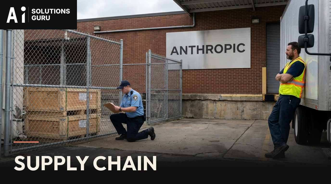 Pentagon Slams Anthropic: AI's Supply Chain War Just Began.